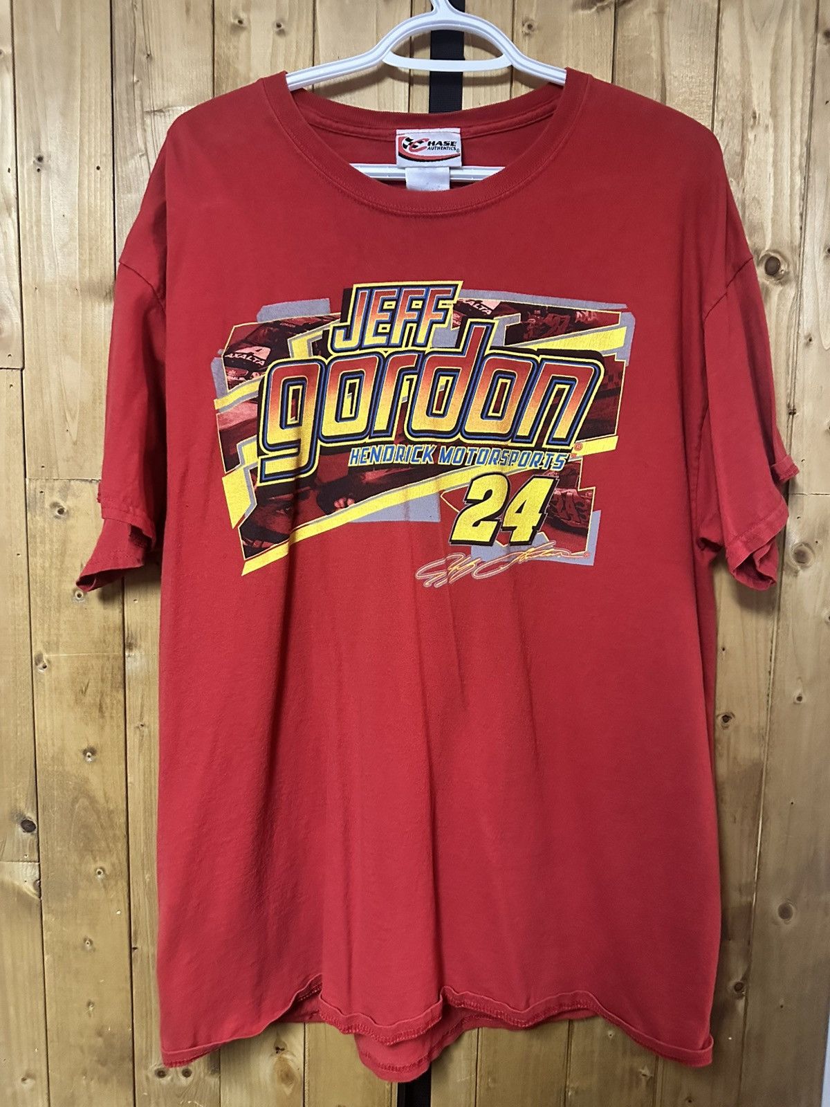 Vintage Vintage Jeff Gordon Chase Tee XL Size US XL / EU 56 / 4 - 1 Thumbnail