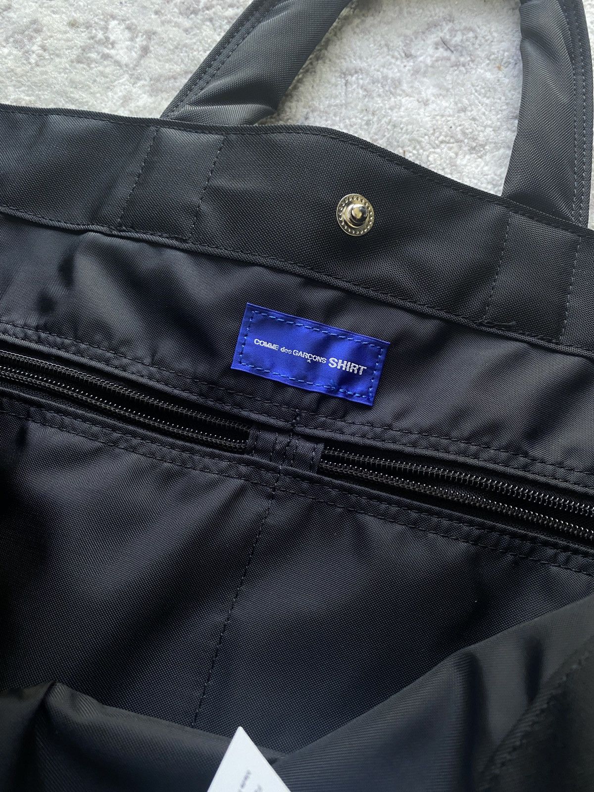 Comme des Garcons × Comme des Garcons PLAY × Comme des Garcons SHIRT CDG multi-pocket tote BAG Size ONE SIZE - 3 Thumbnail
