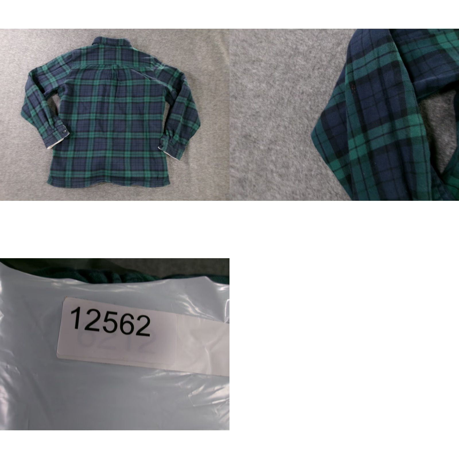 Vintage L.L. Bean Vintage Plaid Flannel Shirt Women Small Green Red Long Sleeve Button-Up Outdoor Casual 80s 90s Size S / US 4 / IT 40 - 8 Thumbnail
