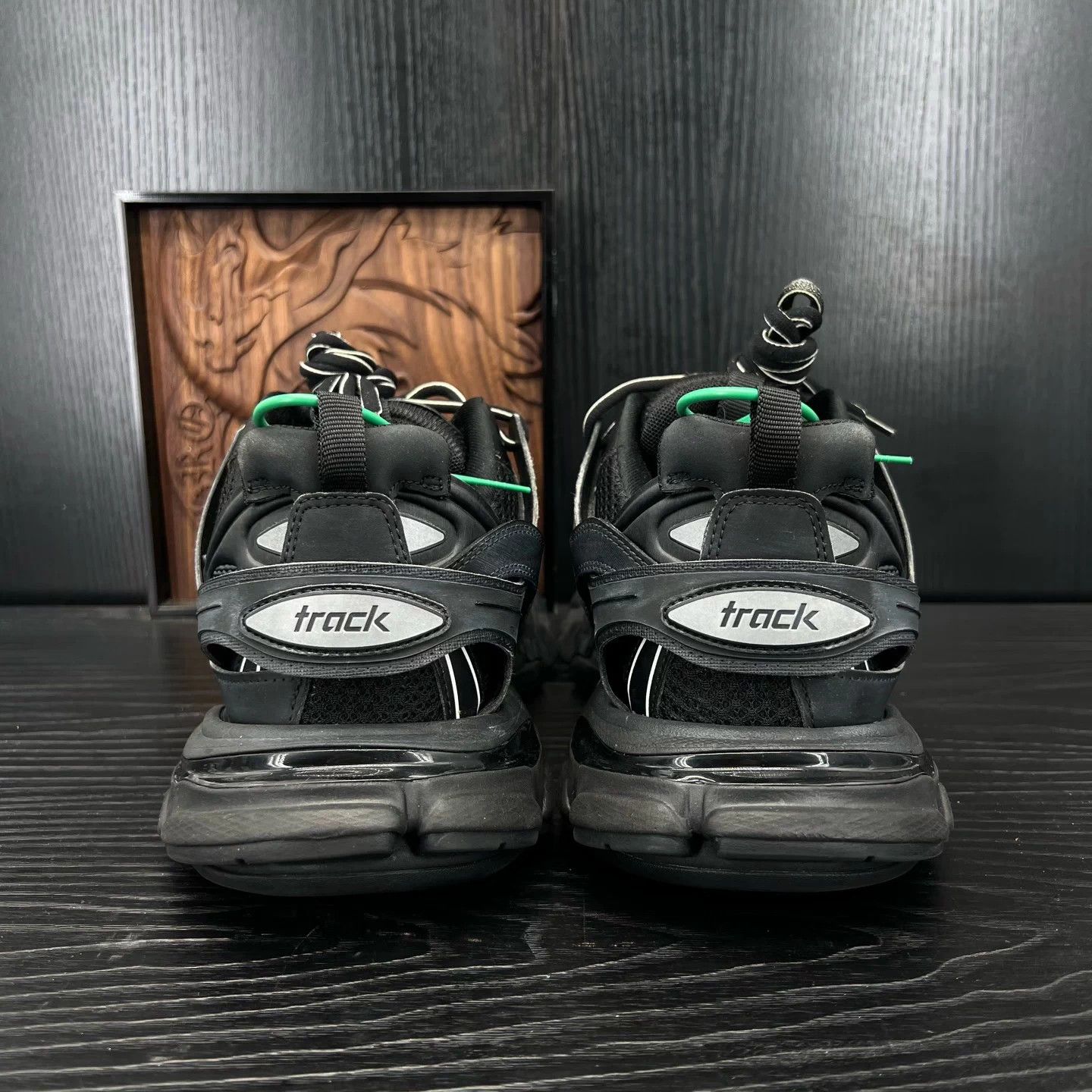 Balenciaga Balenciaga Track Black 42 Like New Size US 9 / EU 42 - 4 Thumbnail