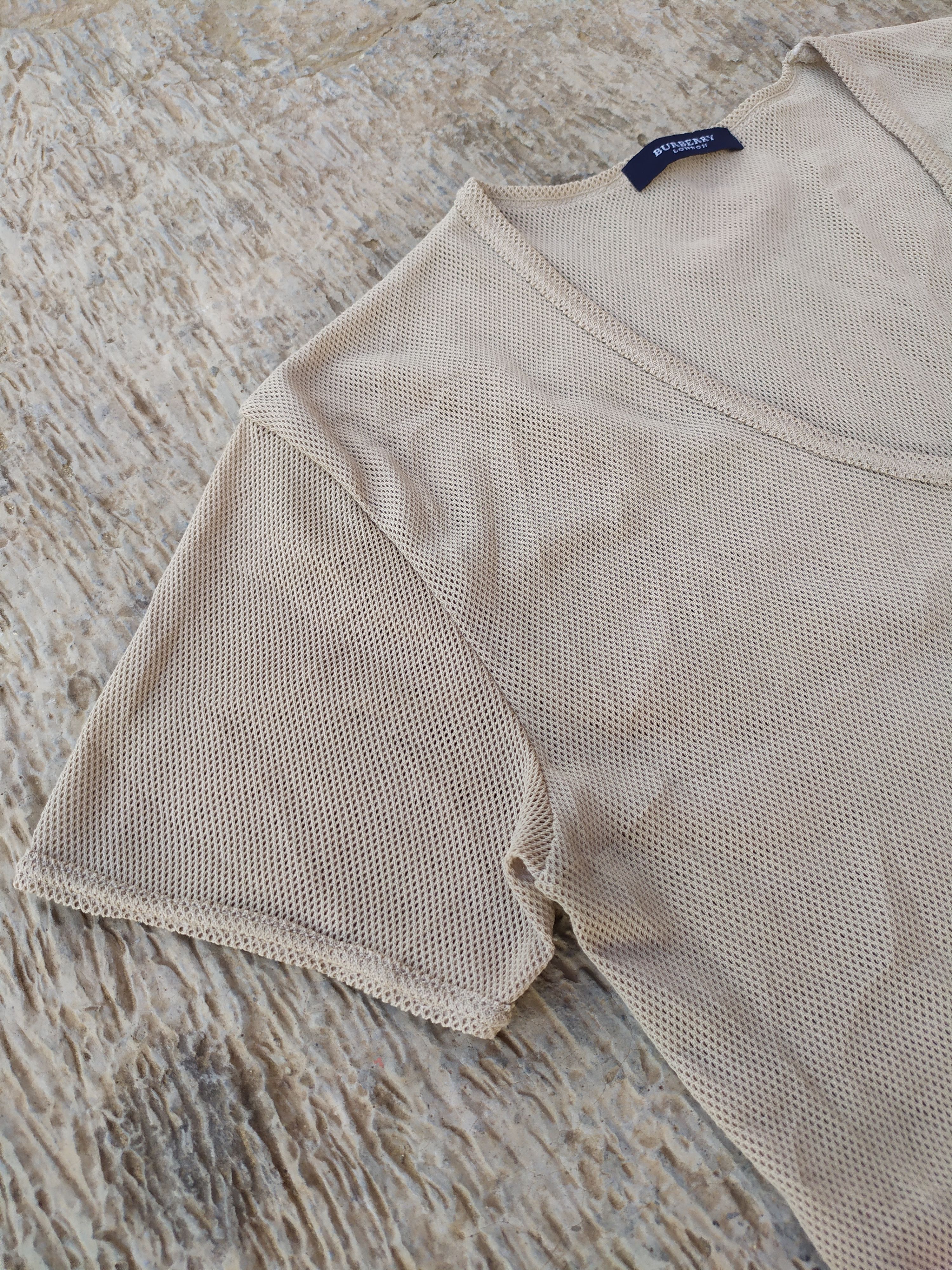 Burberry Burberry mesh t-shirt Size M / US 6-8 / IT 42-44 - 3 Thumbnail