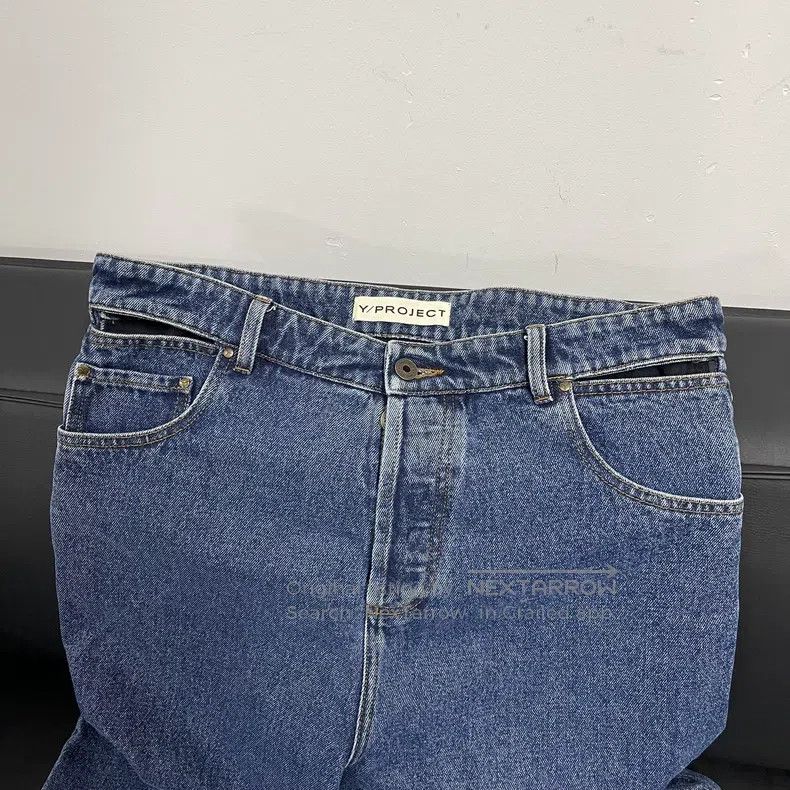 Y/Project Y/Project 33 Straight jeans with hollow waist Size US 31 - 4 Thumbnail