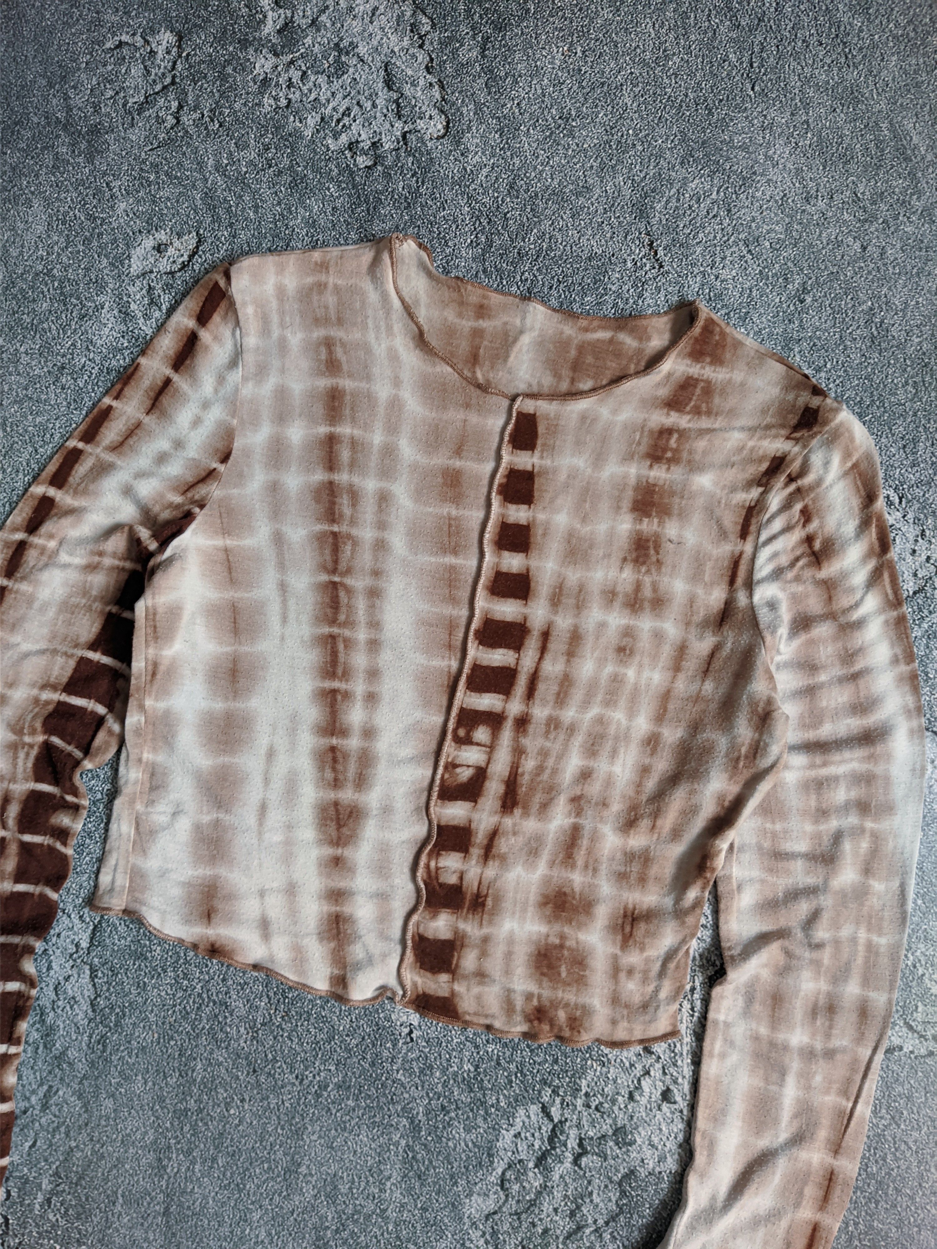 Japanese Brand Vintage long sleeve y2k avant garde printed Size S / US 4 / IT 40 - 6 Thumbnail