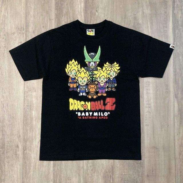 Bape BAPE × Dragon Ball Z Goku Milo T-shirt a bathing ape Size US M / EU 48-50 / 2 - 1 Thumbnail