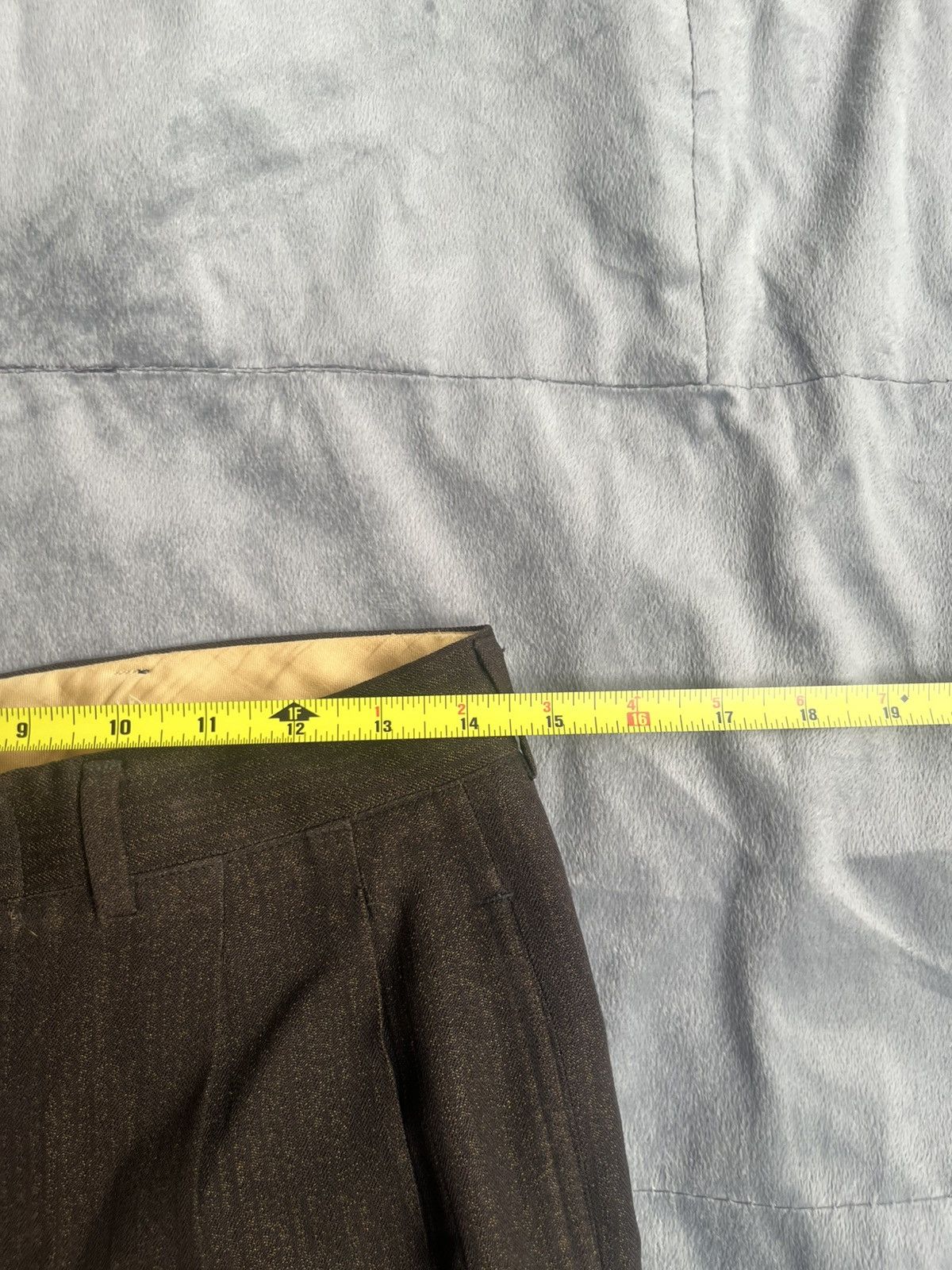 Other Vintage Brown Trousers 29x25.5 Size US 29 - 8 Thumbnail
