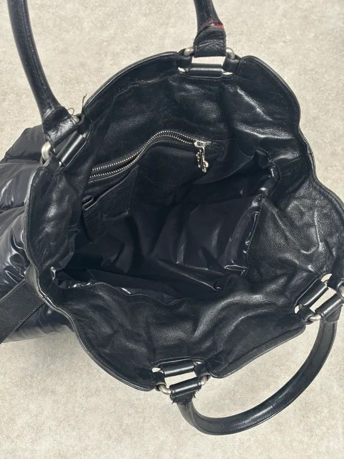 Moncler Moncler Black Nylon Quilted Handle Bag Size ONE SIZE - 13 Thumbnail