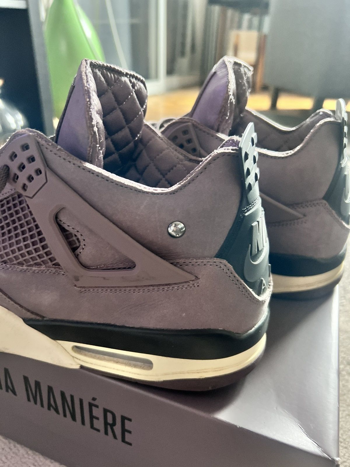 A Ma Maniere × Jordan Brand AIR JORDAN 4 A Ma Maniére Size US 13 / EU 46 - 6 Thumbnail