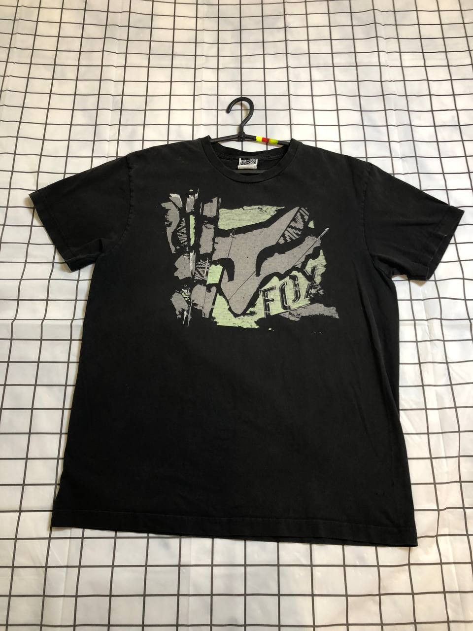 Fox Racing Vintage 2000s Fox Racing Graphic T Shirt Black Rare Size US L / EU 52-54 / 3 - 1 Thumbnail
