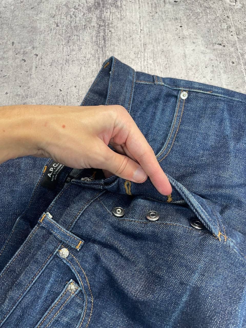 A.P.C. Vintage APC Selvedge Denim Jeans Y2K Size US 28 / EU 44 - 7 Thumbnail