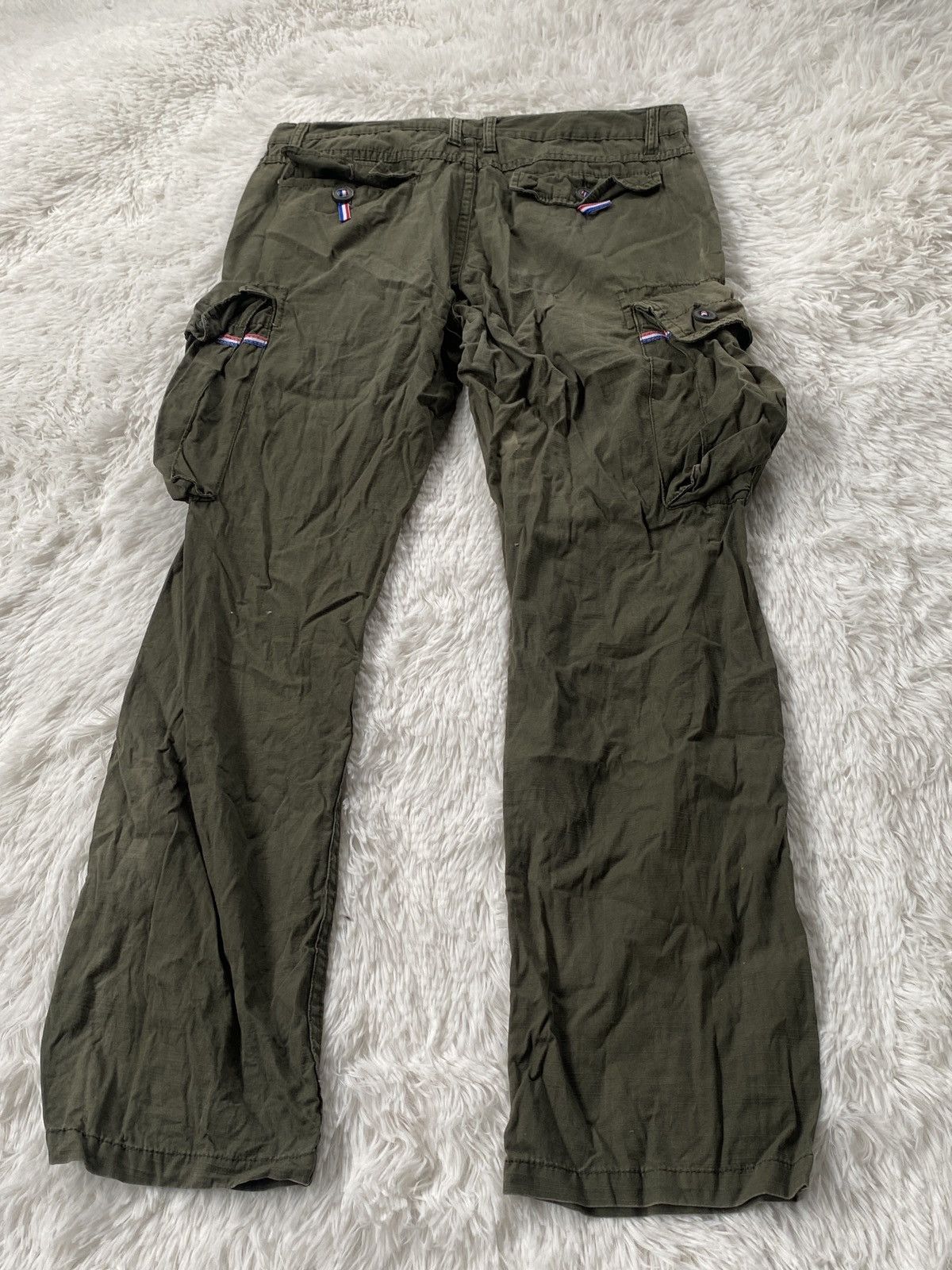 Japanese Brand × Vintage 🔥Vintage Japan Dog House Cargo Pant Sunfaded Size US 33 - 14 Thumbnail