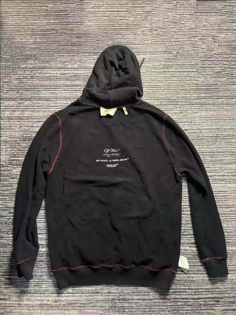 Undercover OFF-WHITE x Undercover two-sided skeleton hoodie Size US L / EU 52-54 / 3 - 4 Thumbnail