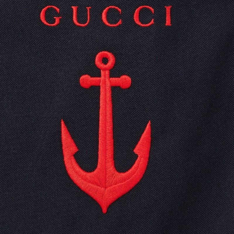 Gucci o1la5ras0426 Oxford Cotton Shorts in Navy Size US 30 / EU 46 - 5 Thumbnail