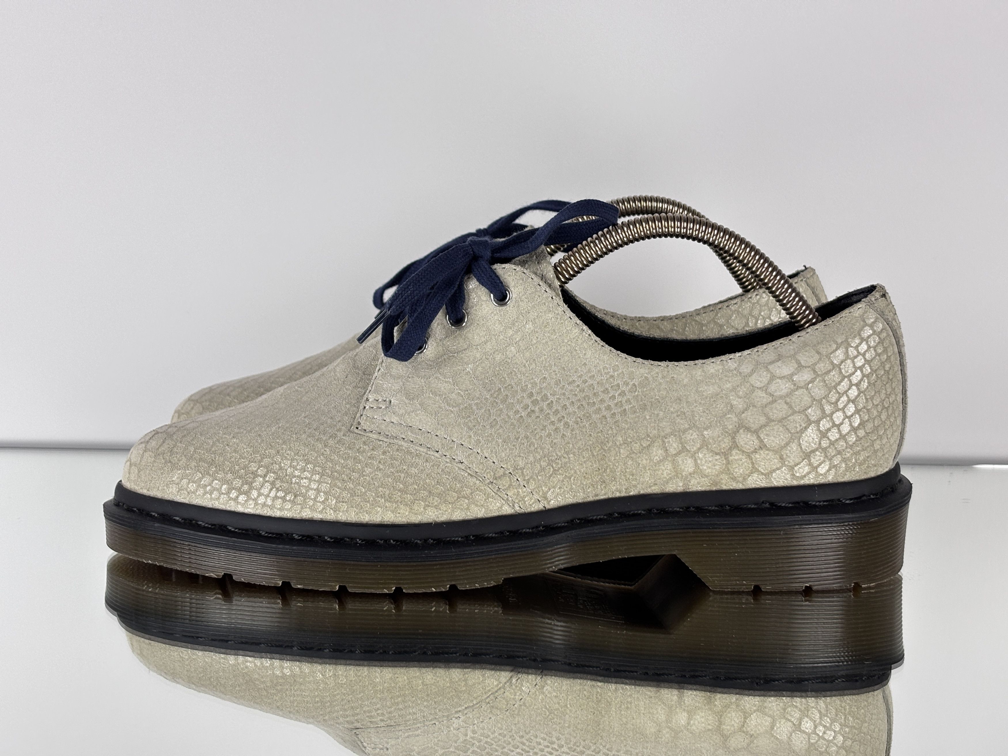 Dr. Martens 1461 Tahan Snake Skin Beige Size EU 43 / UK 9