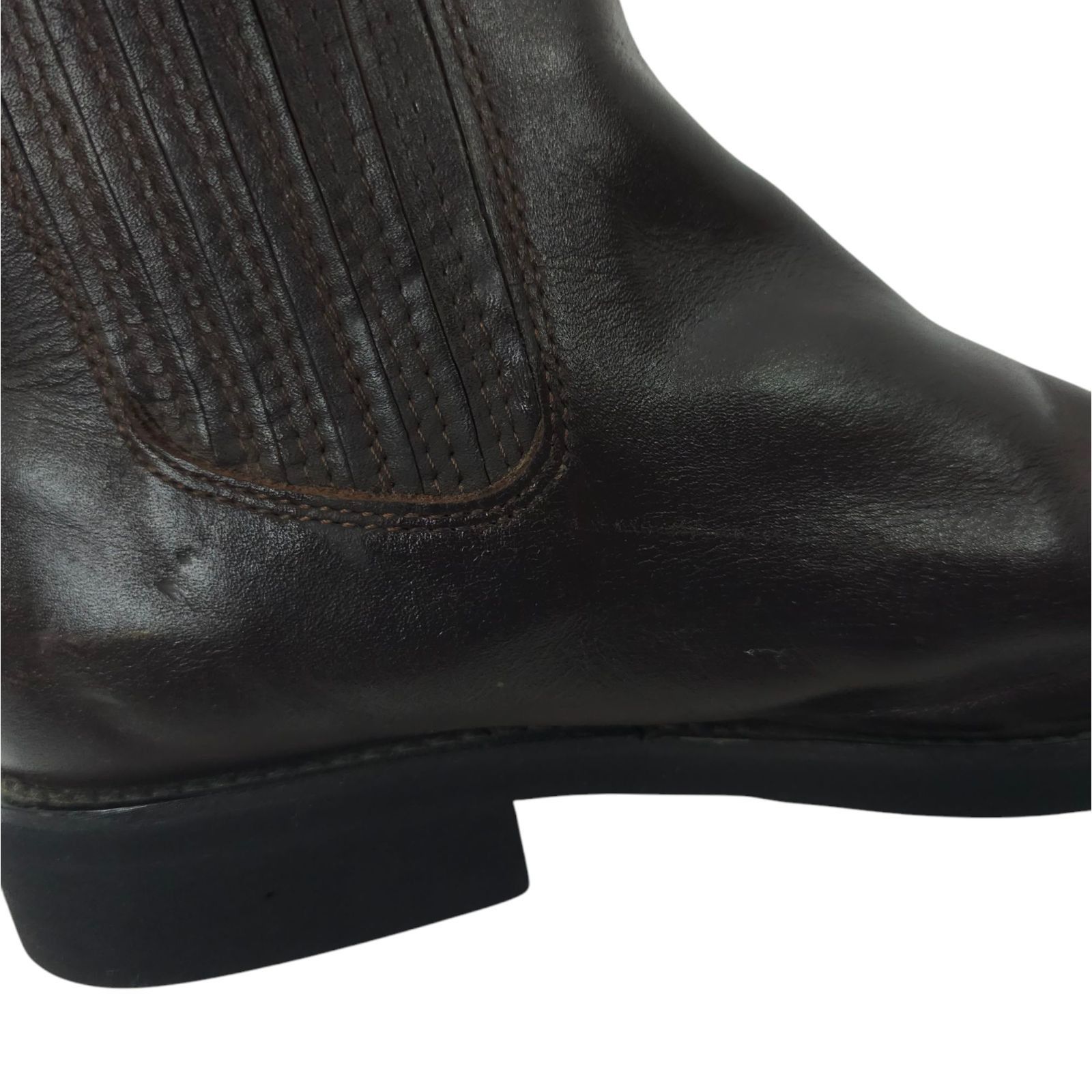 Other Establo Ankle Boot Mens Size US 8 Mex 27 EU 41 Pull On Brown Size US 8 / EU 41 - 11 Thumbnail