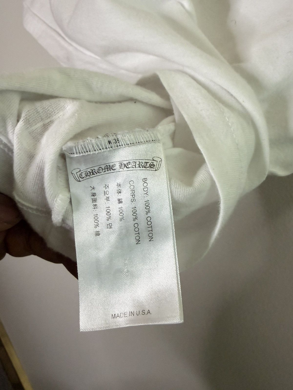 Chrome Hearts Chrome hearts tee Size US M / EU 48-50 / 2 - 4 Thumbnail