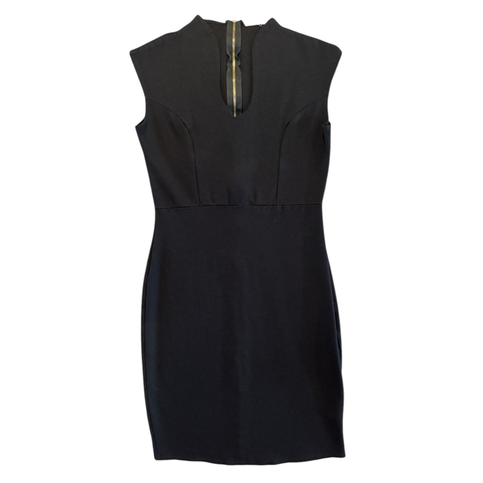 Other Rolla Coster Women’s S Bodycon Midi Dress Black Stretch Size S / US 4 / IT 40 - 1 Thumbnail
