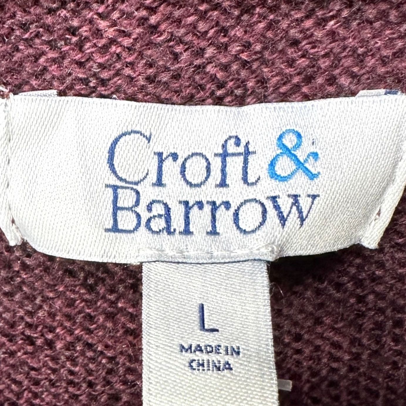 Croft & Barrow VINTAGE? No. Size US L / EU 52-54 / 3 - 4 Thumbnail