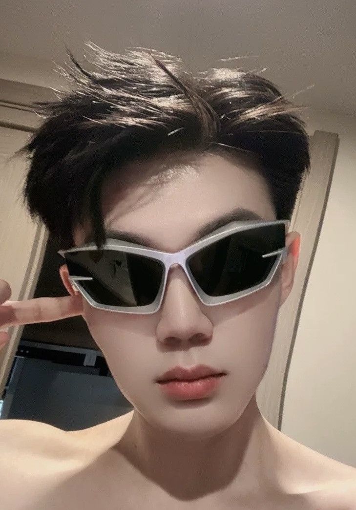 Electric Visual × Vintage Retro punk rock rave sunglasses Size ONE SIZE - 5 Thumbnail