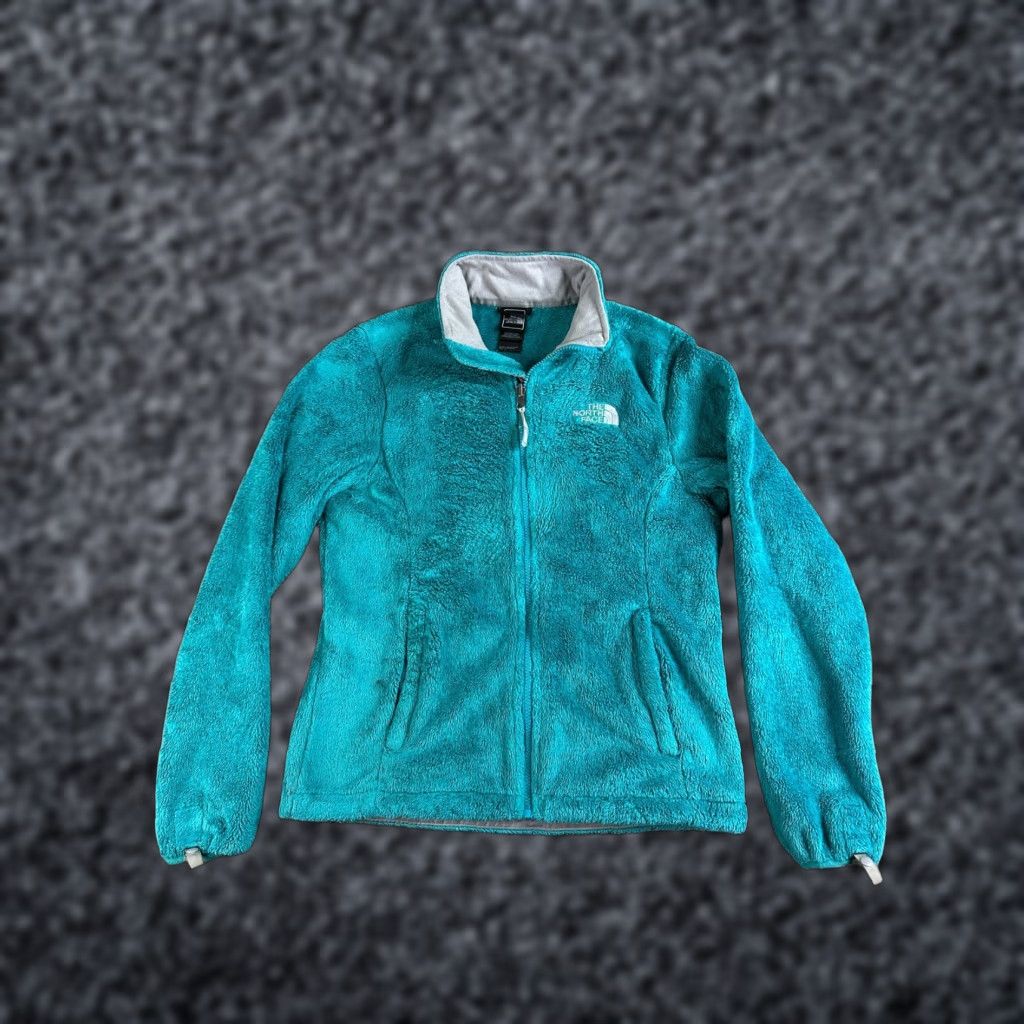 The North Face VINTAGE The North Face Jacket Womens S Teal High Pile Osito Fleece Coat Ladies FLaw Size S / US 4 / IT 40 - 1 Thumbnail