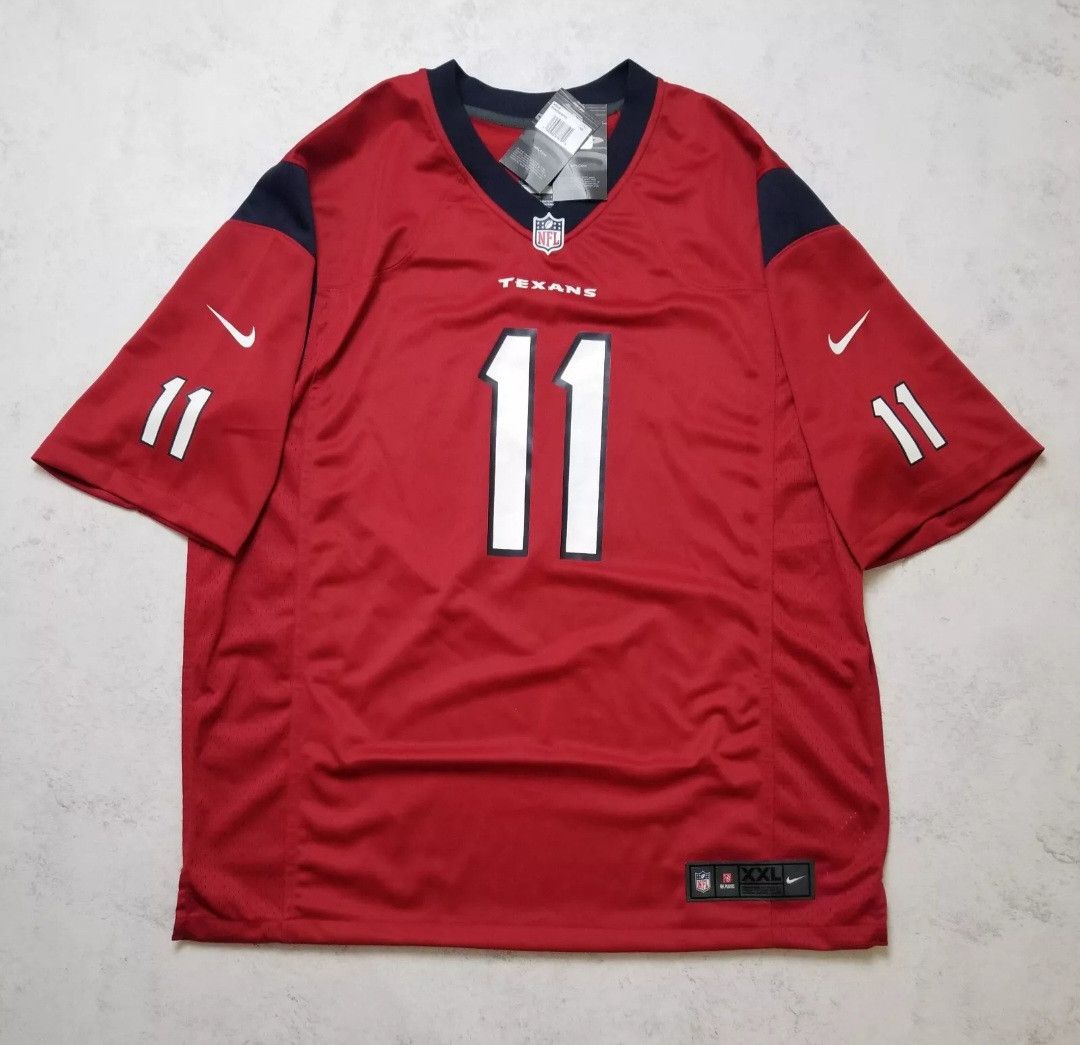 Nike NEW Nike OnField Houston Texans #11 R Zammit NFL Jersey Size US XXL / EU 58 / 5 - 2 Thumbnail