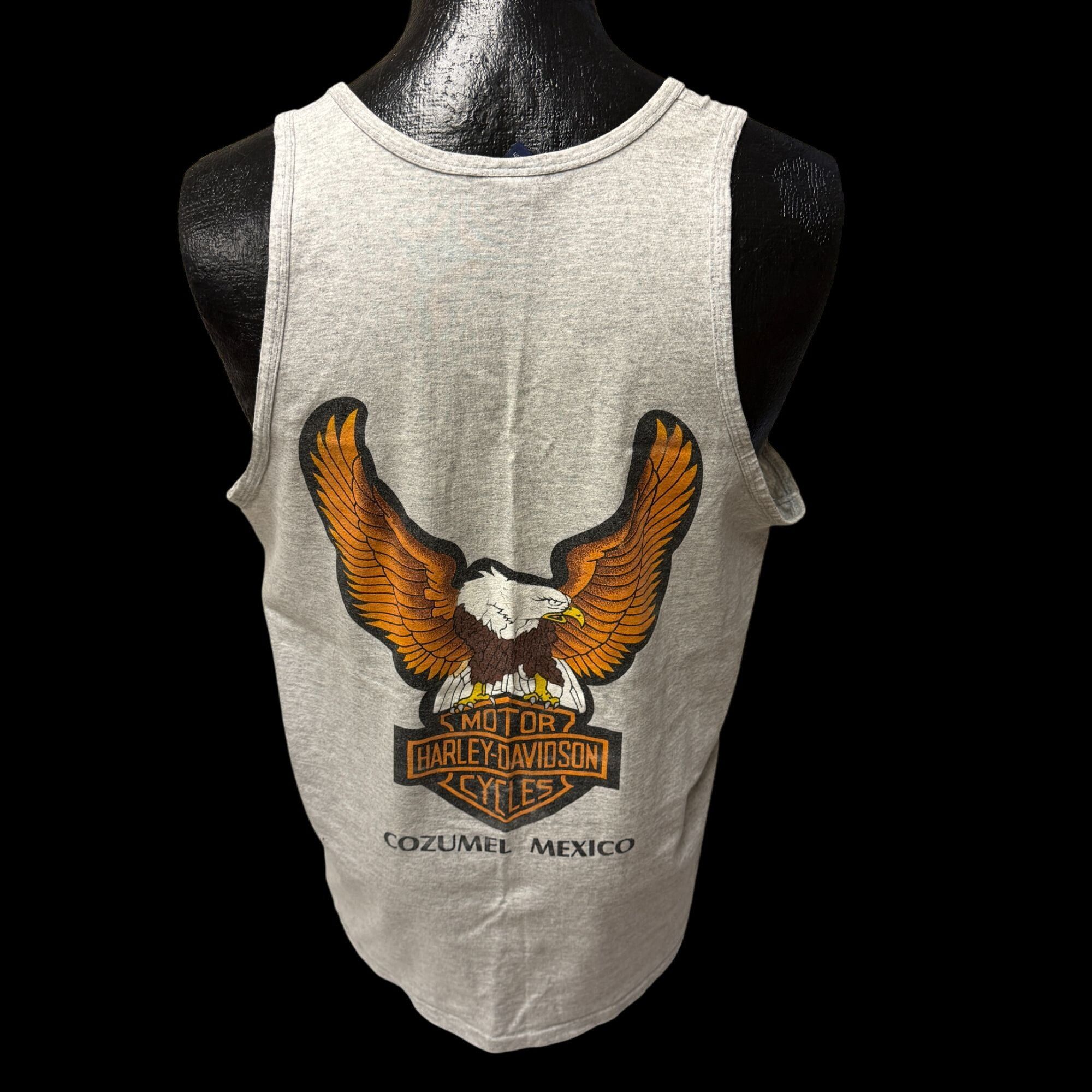 Other 90's Harley Davidson Motorcycle SOARING EAGLE Biker Tank Top Size US XXL / EU 58 / 5 - 3 Thumbnail