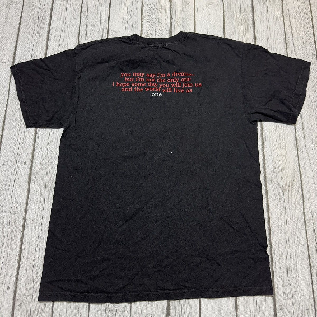 Band Tees × Vintage Vintage John Lennon tee Size US L / EU 52-54 / 3 - 2 Thumbnail
