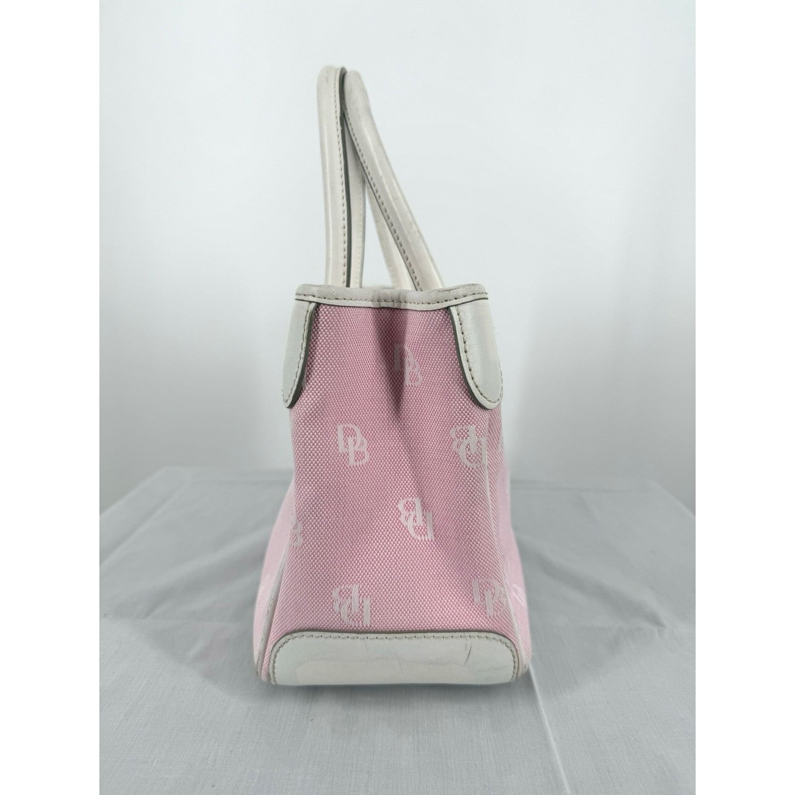 Dooney & Bourke Vintage Dooney & Bourke Signature Canvas and Leather Satchel Size ONE SIZE - 7 Thumbnail
