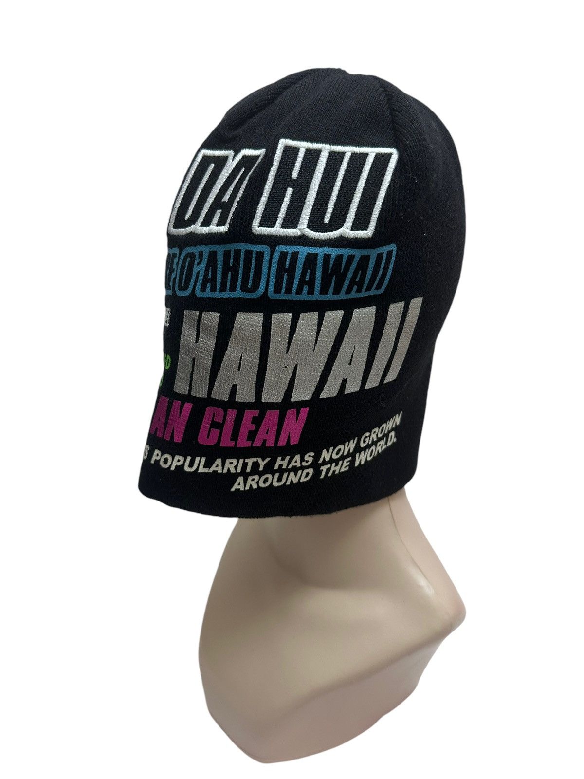 Japanese Brand × Vintage Vintage Da Hui Hawaii Surfing Beanie Size ONE SIZE - 4 Thumbnail