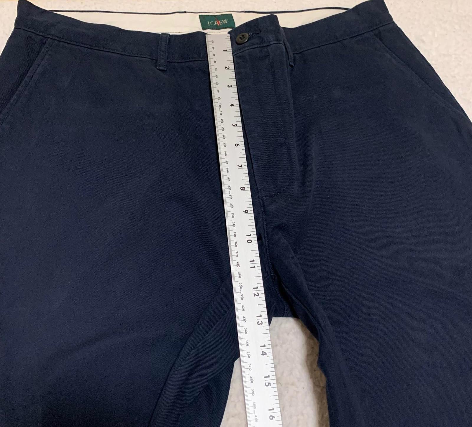 J.Crew J.Crew Men's Classic Fit Chino Pants Navy Blue W33 L32 Size US 33 - 7 Thumbnail