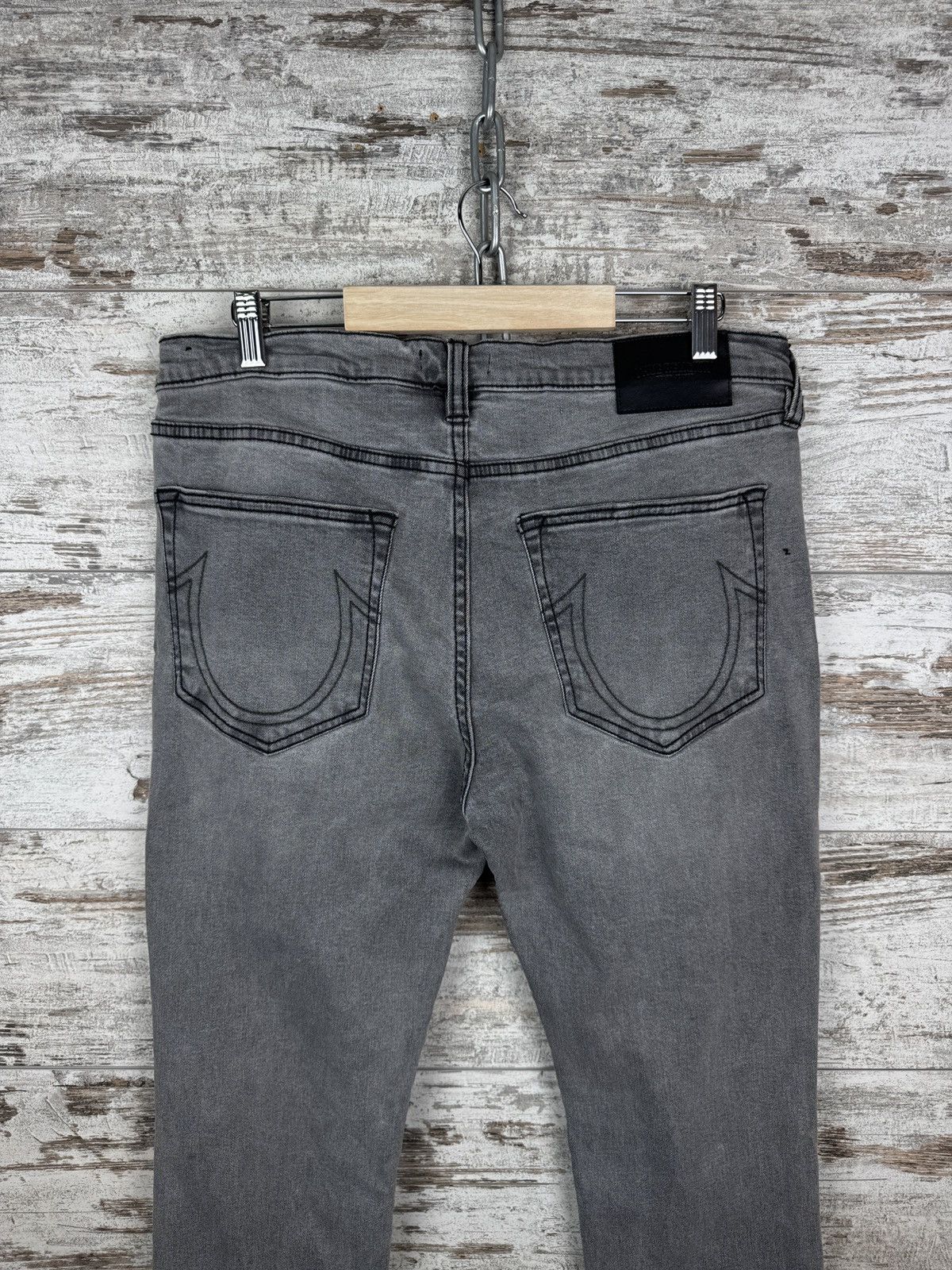Japanese Brand × True Religion × Vintage Mens Vintage True Religion rocco jeans relaxed skinny denim Size US 32 / EU 48 - 13 Thumbnail