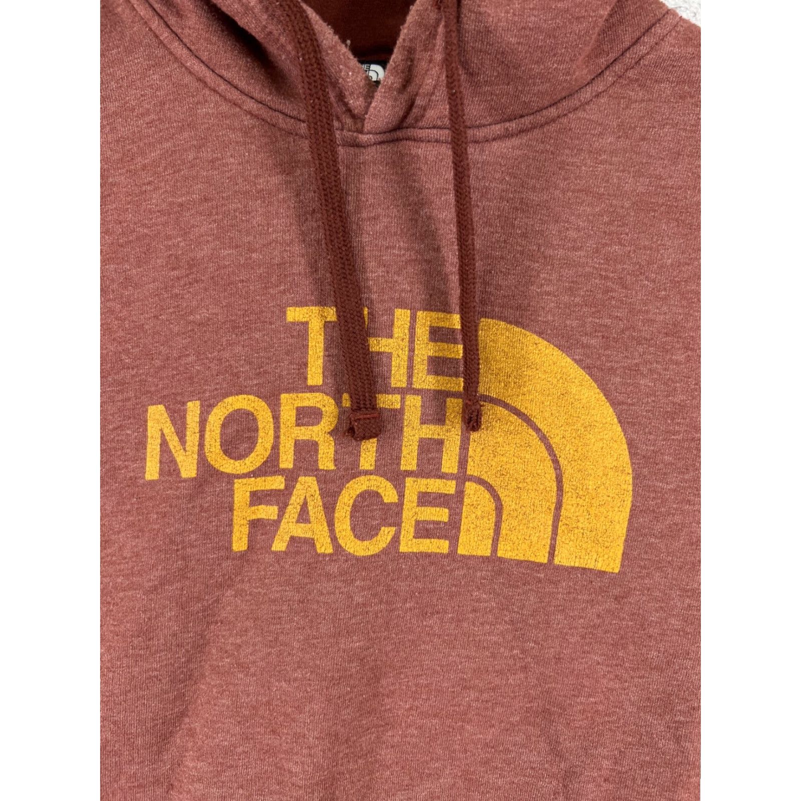 The North Face The North Face Hoodie Mens Small Red Cotton Blend Pocket Size US S / EU 44-46 / 1 - 6 Thumbnail