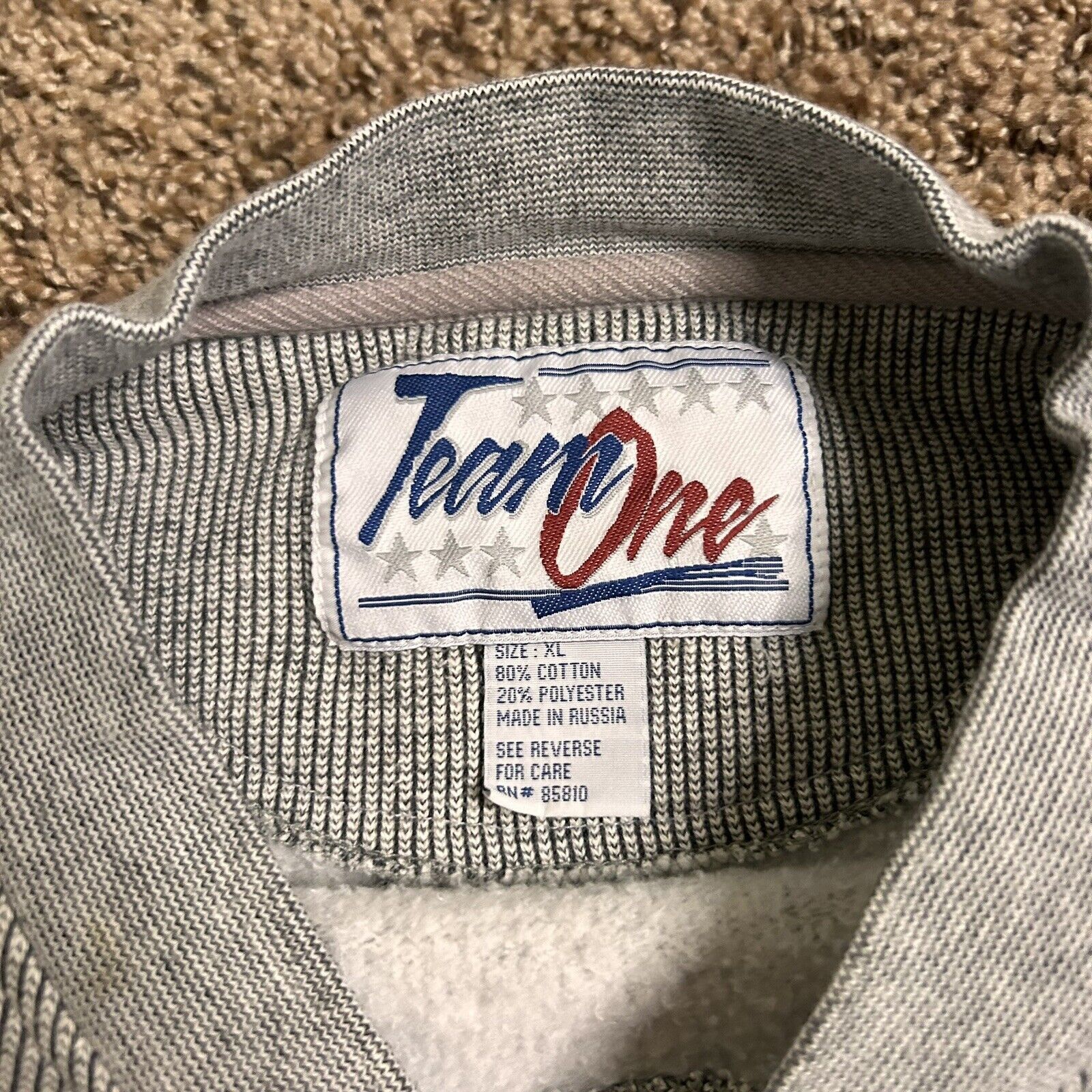 Other Vintage Team One Grey Denver Broncos Crew Sweater Size US XL / EU 56 / 4 - 4 Thumbnail