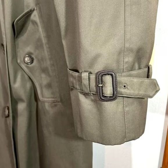 Bill Blass Vintage Bill Blass Trench Coat Mens M, Gray 90s Size US M / EU 48-50 / 2 - 4 Thumbnail
