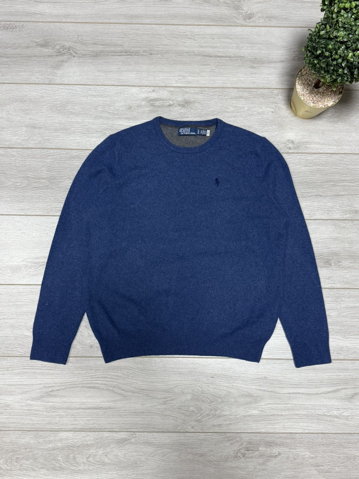 Polo Ralph Lauren Polo Ralph Lauren cashmere style wool sweater jumper Size US XL / EU 56 / 4 - 1 Thumbnail