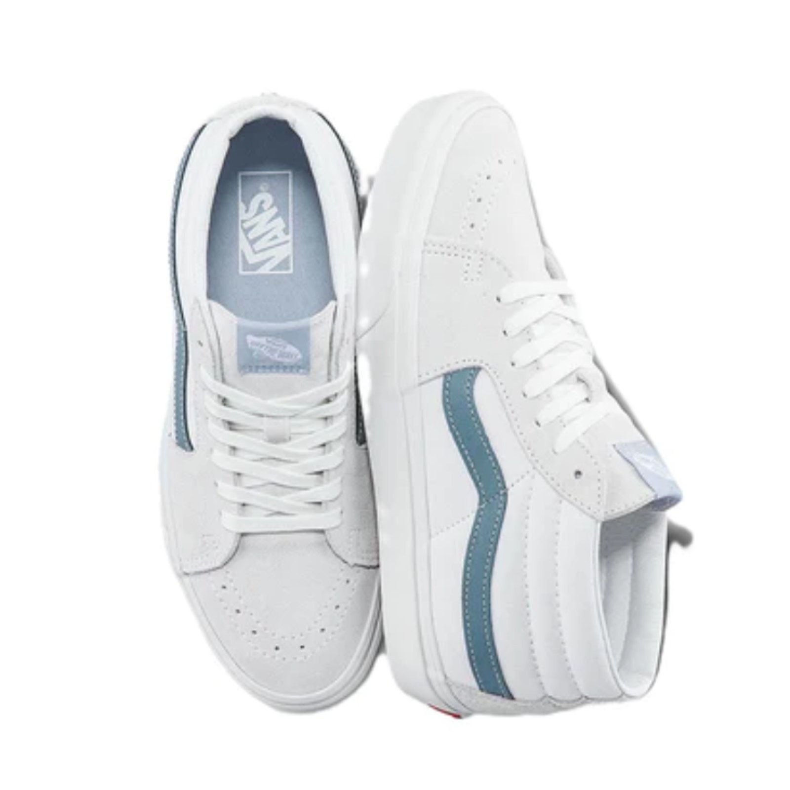 Vans Vans Sk8-Mid Sneaker Shoe VN0A5KXERV2 Stormy Weather 8.5 $70 Size US 8.5 / EU 41-42 - 8 Thumbnail