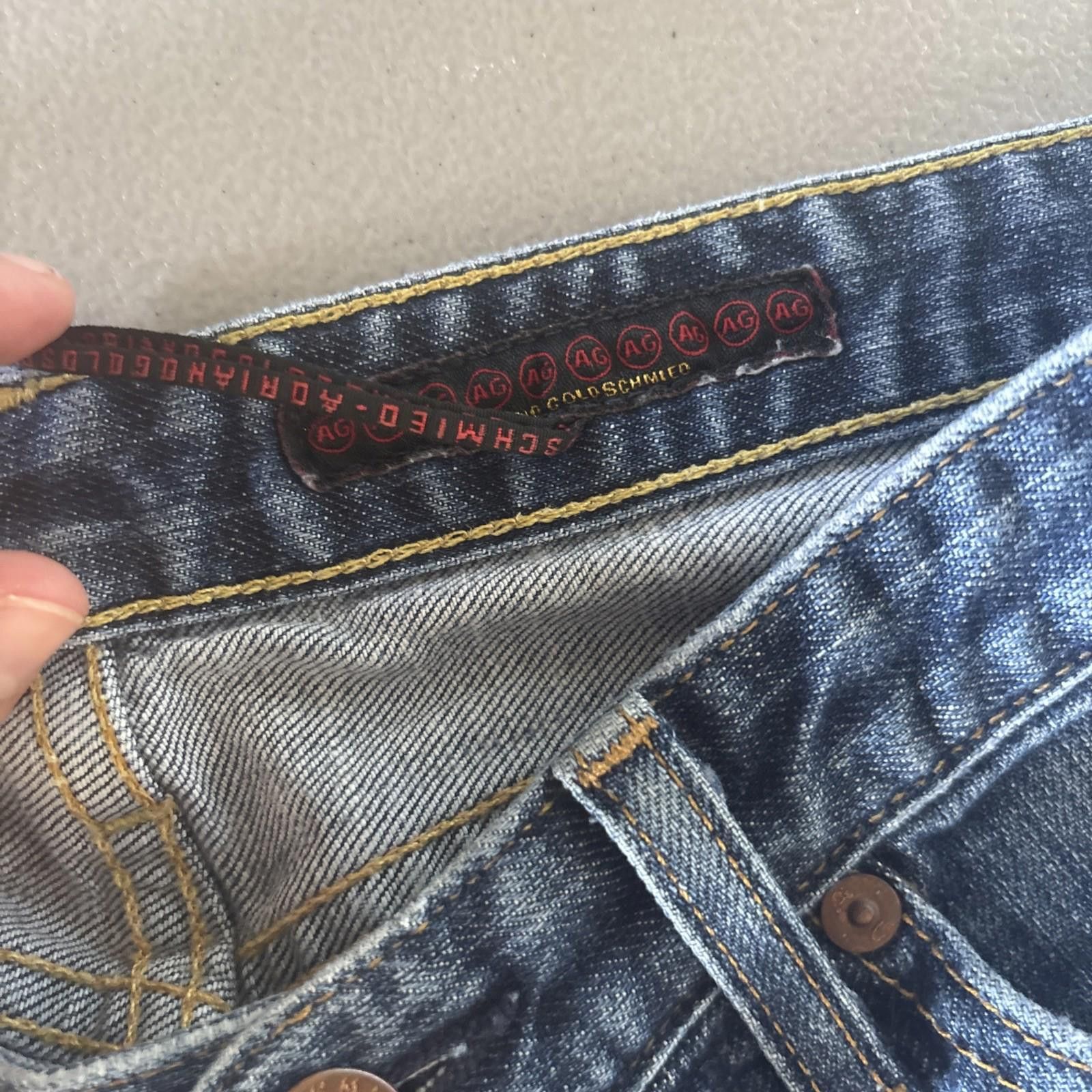 AG Adriano Goldschmied Adriano Goldschmied Jeans Womens 30 Boot Cut Mid Rise AG 28R Size 28" / US 6 / IT 42 - 2 Thumbnail