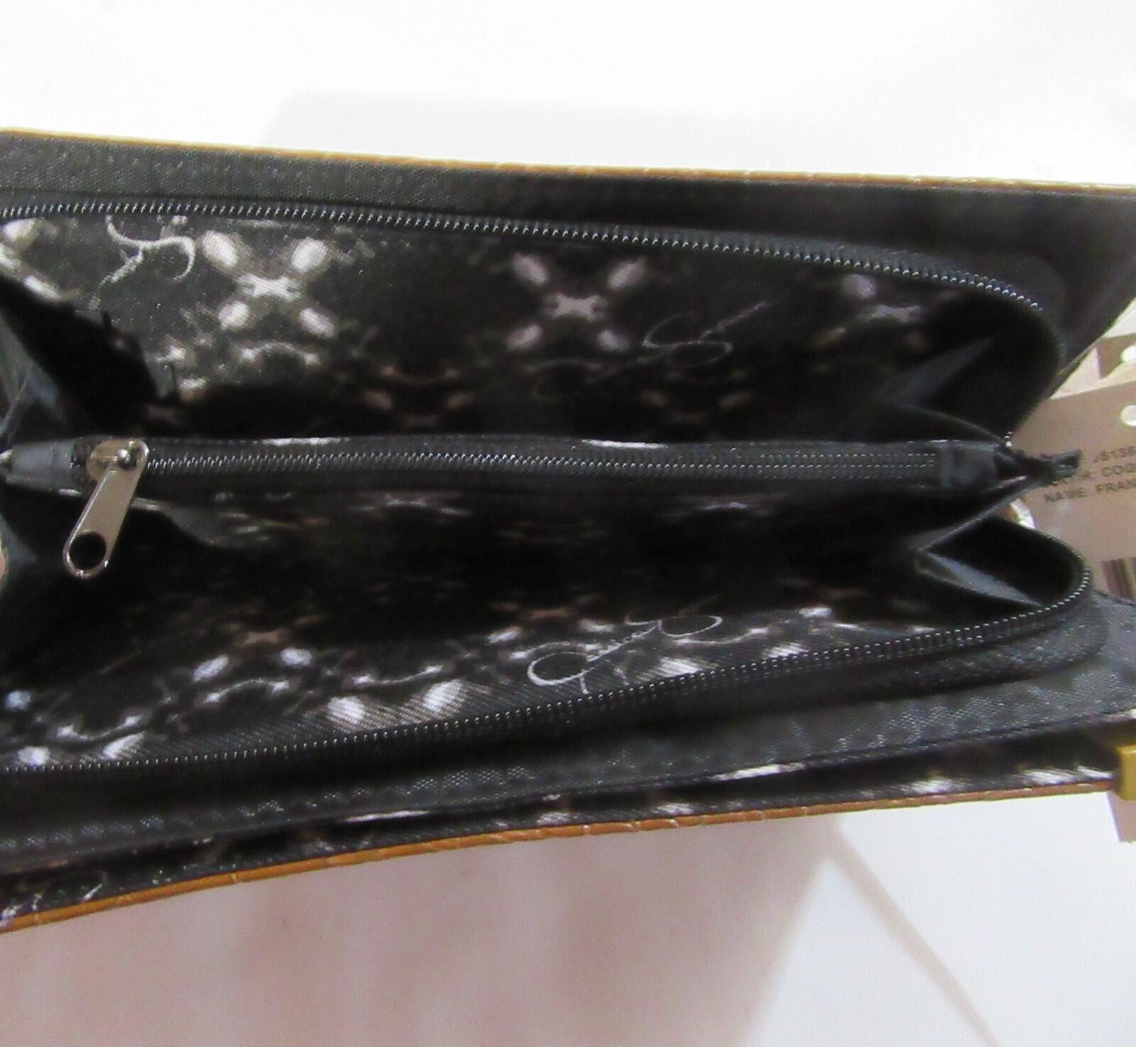 Other Jessica Simpson Frankie Wallet Cognac Croco Size ONE SIZE - 6 Thumbnail