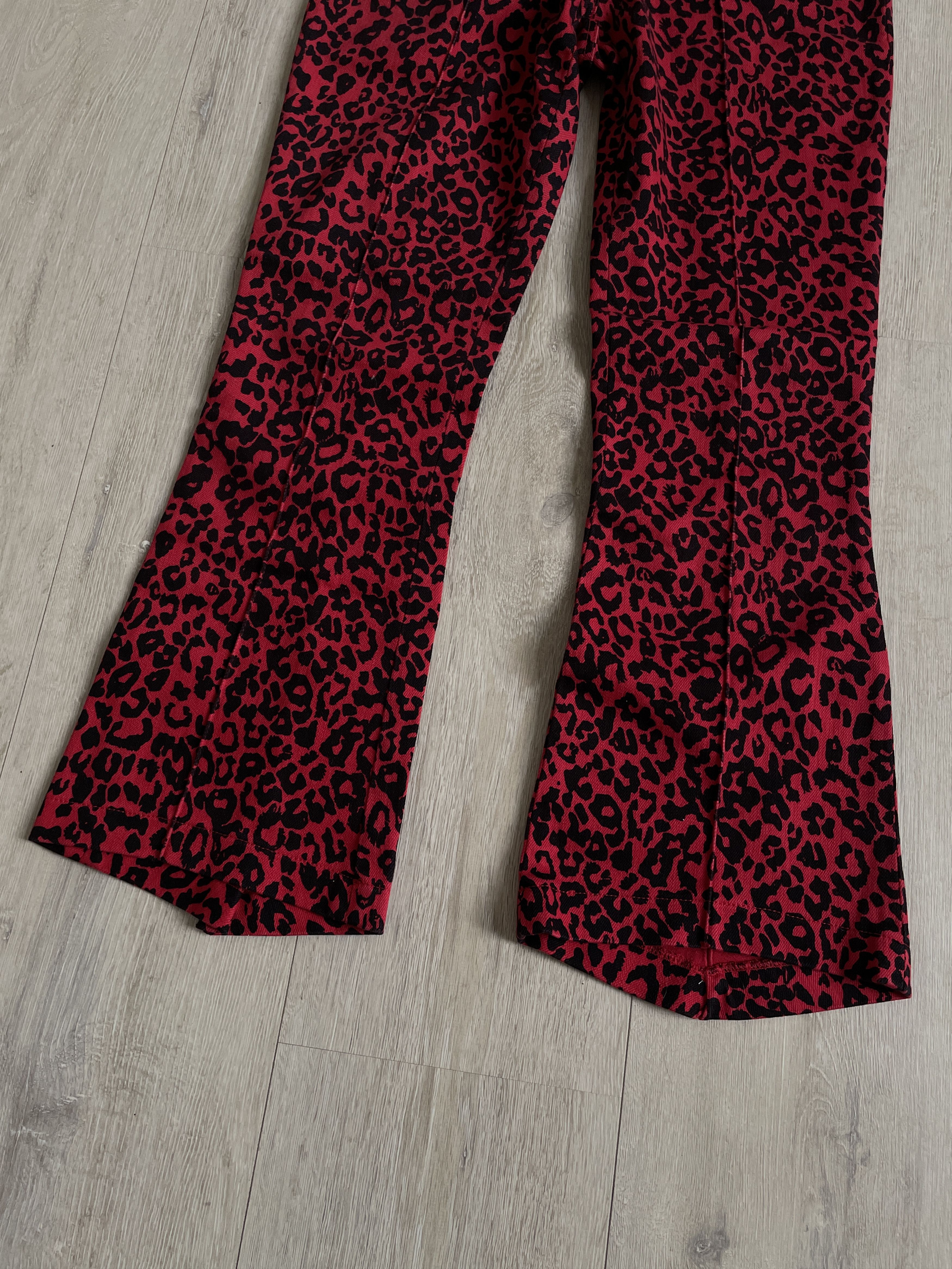 Balmain Balmain AW08 runway flared pants by Christophe Decarnin Size 29" - 4 Thumbnail