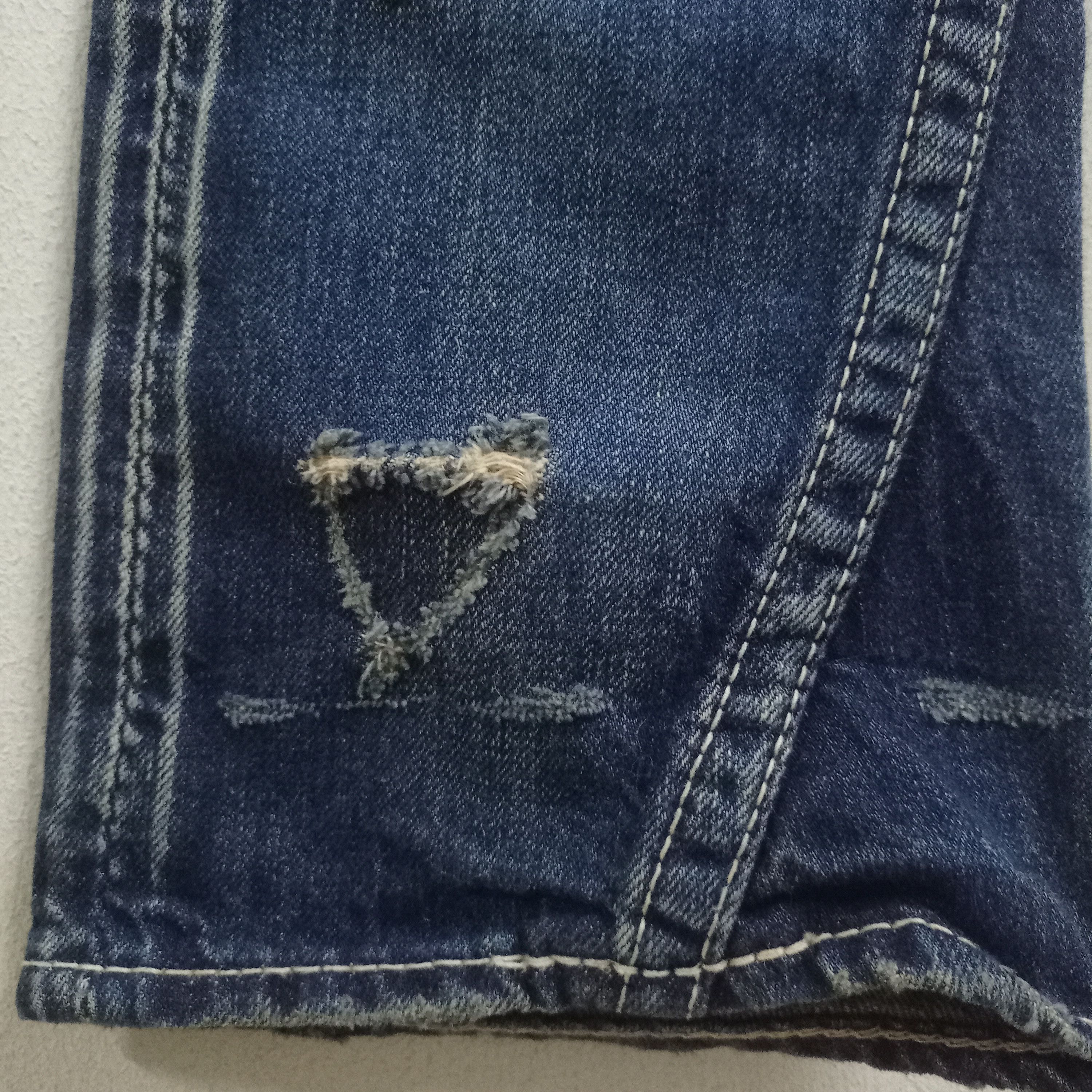 Japanese Brand Vintage Japanese Rodeo Crown Mud Wash Flare Jeans Size 30" / US 8 / IT 44 - 7 Thumbnail