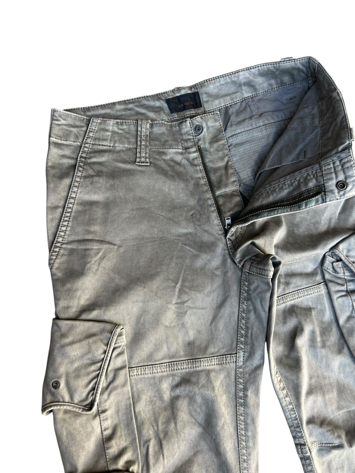 Tete Homme Tete Homme Gas Mask Cargo Stretch Trouser Flare Pant Size US 28 / EU 44 - 8 Thumbnail