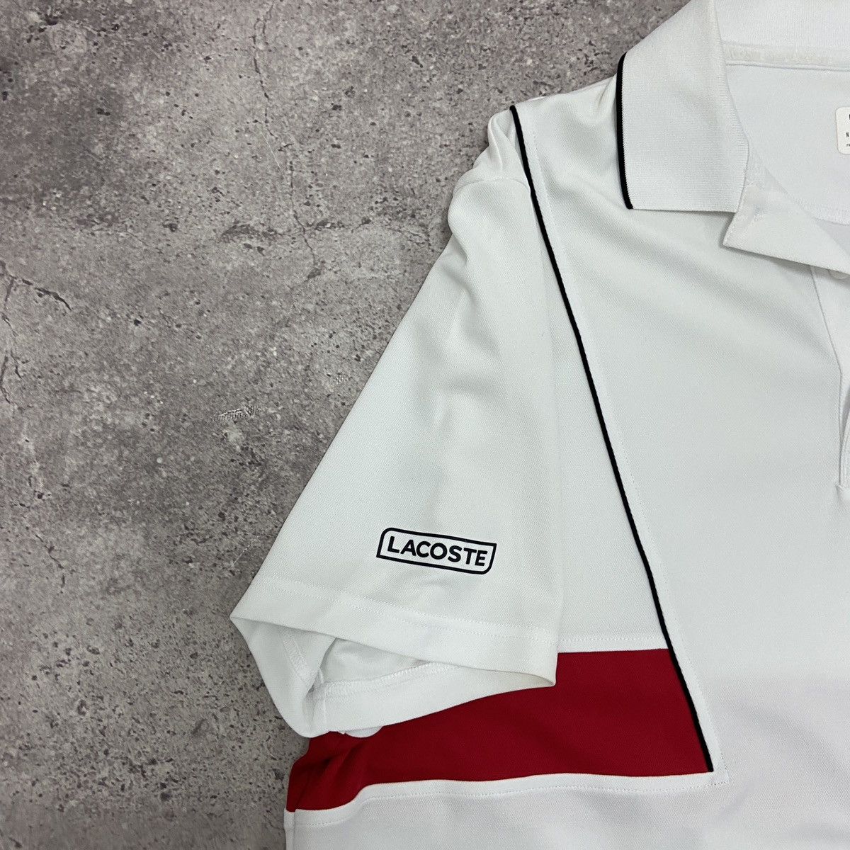 Lacoste Lacoste sport x Novak Djokovic Ultra Dry tennis polo 3XL tee Size US XXL / EU 58 / 5 - 5 Thumbnail