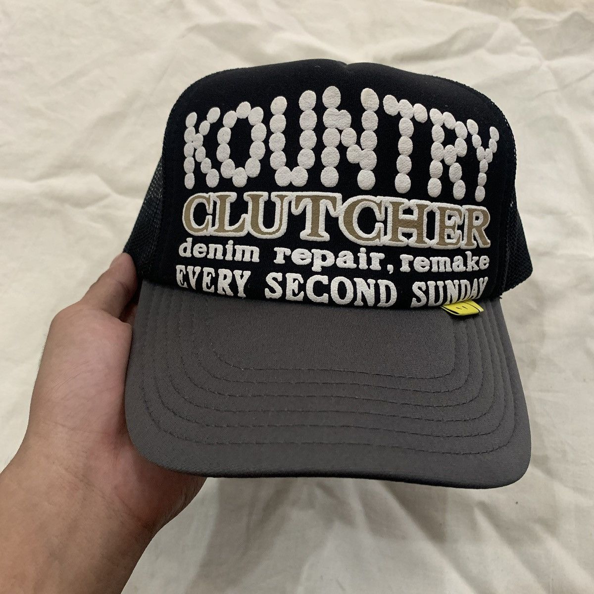 Kapital Kountry kapital kountry pearl clutcher trucker cap Size ONE SIZE - 2 Thumbnail