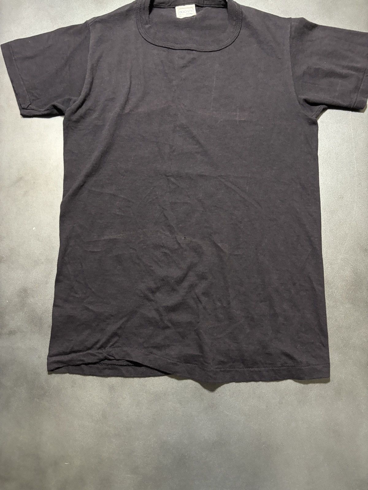 Jockey 1970s Blank Tee 70s Vintage Jockey Single Stitch USA 80s S Size US S / EU 44-46 / 1 - 9 Thumbnail