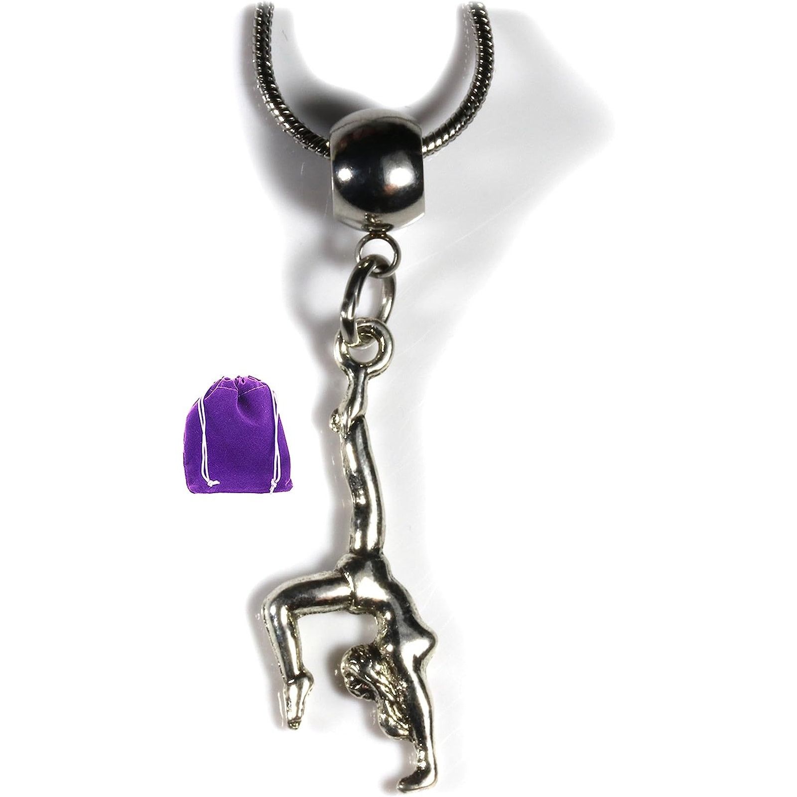 & Other Stories Gymnastics Necklace - Dancer Gifts for Recital Ballet Gifts Size ONE SIZE - 1 Thumbnail