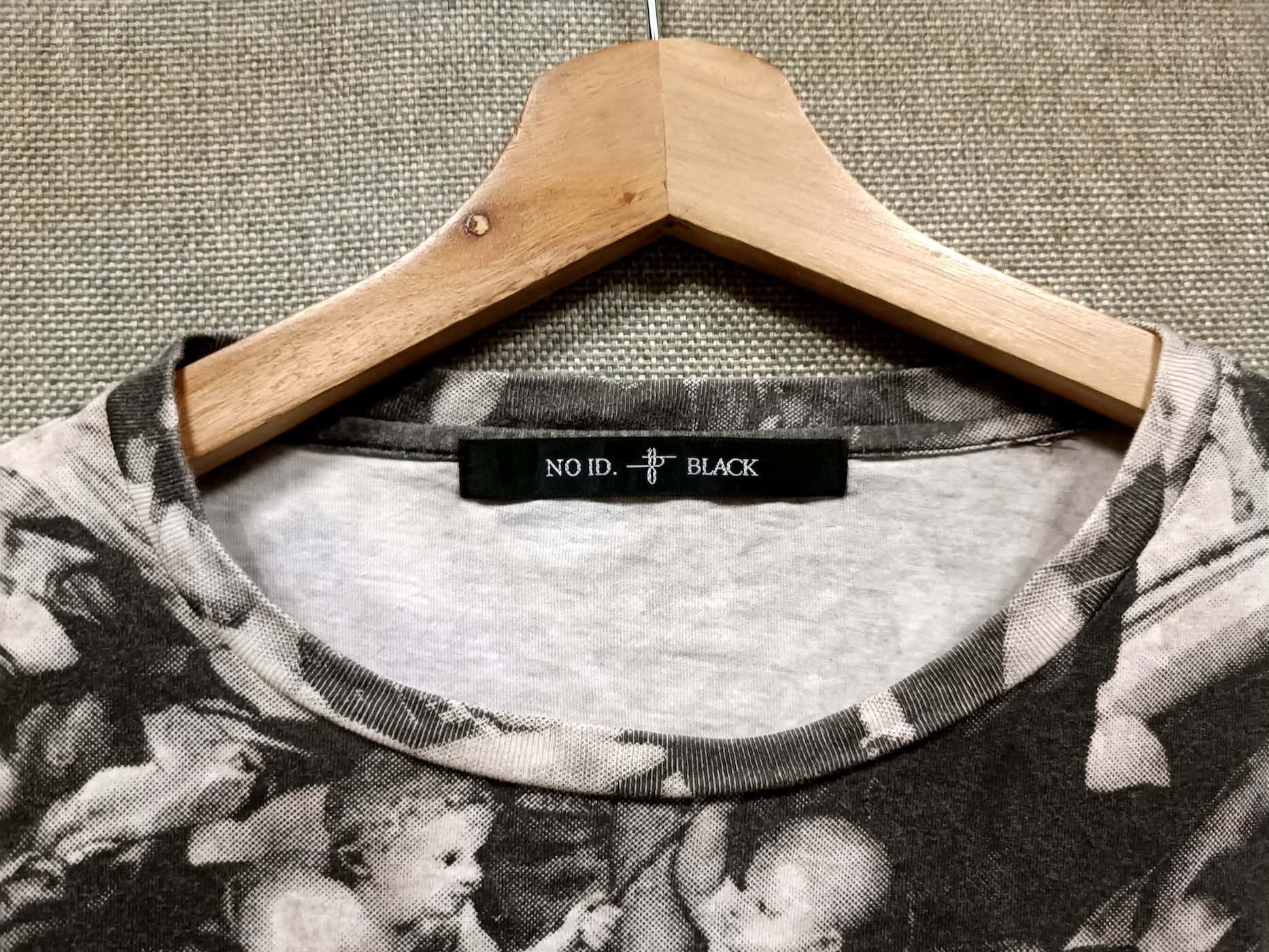 NO ID t shirt no id black over print made in japan Size US XXL / EU 58 / 5 - 3 Thumbnail