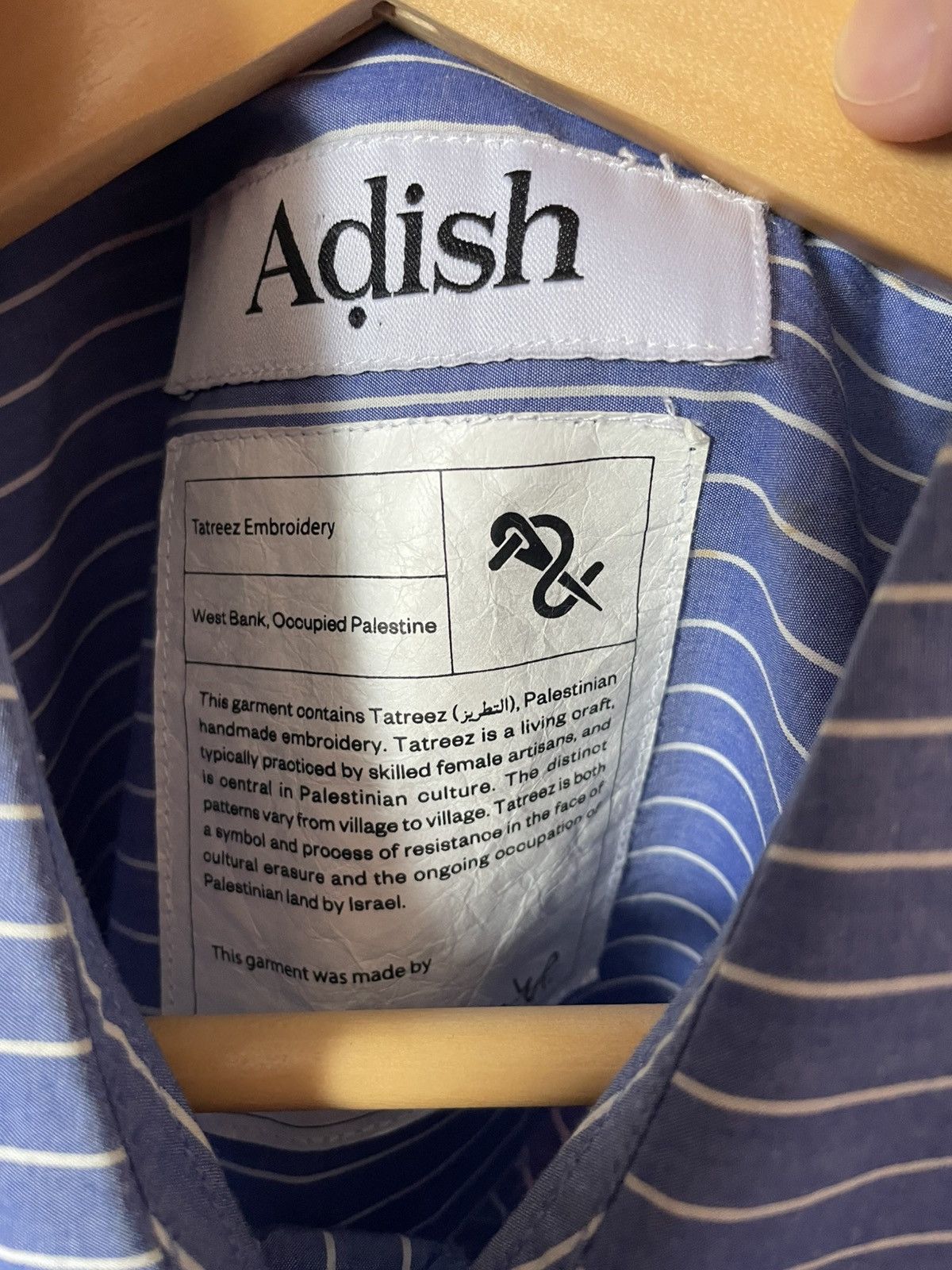 Adish Adish Blue Nafnuf Shirt Size US L / EU 52-54 / 3 - 3 Thumbnail