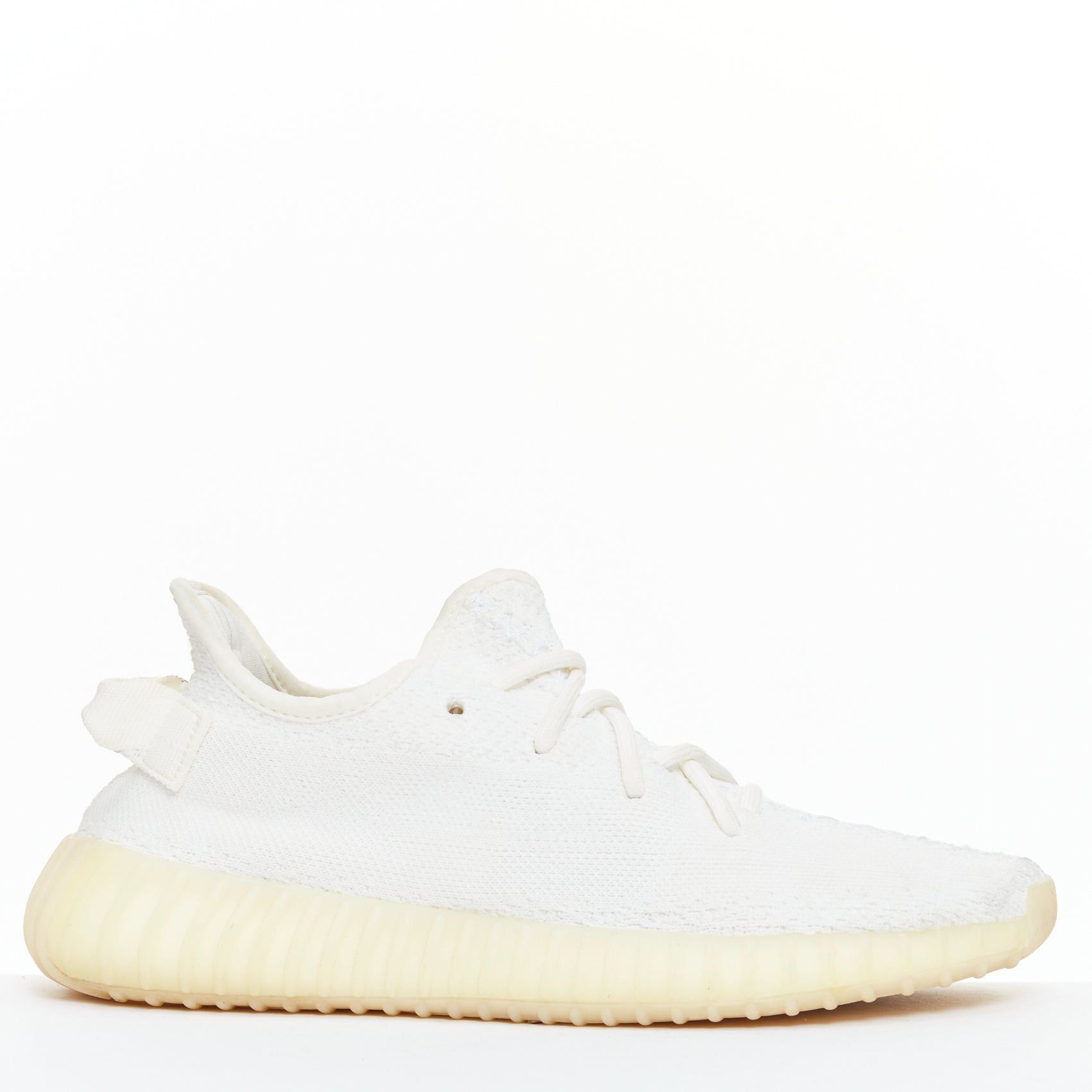Yeezy YEEZY ADIDAS Kanye West Boost 350 V2 white knit fabric dad sneakers EU40 Size US 7 / EU 40 - 1 Thumbnail