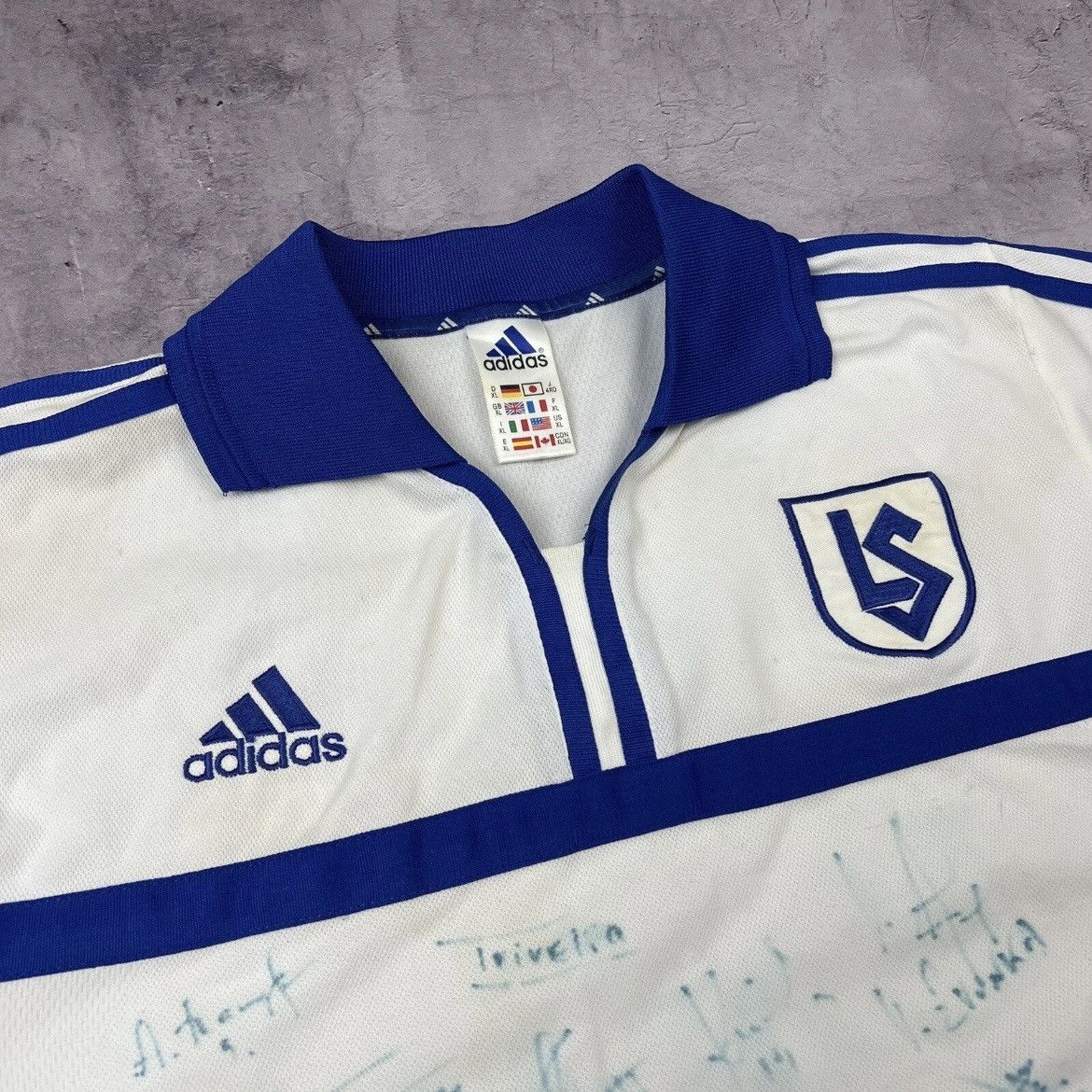 Adidas Rare! Lausanne Adidas Soccer Vintage Jersey Football Shirt Size US XL / EU 56 / 4 - 8 Thumbnail