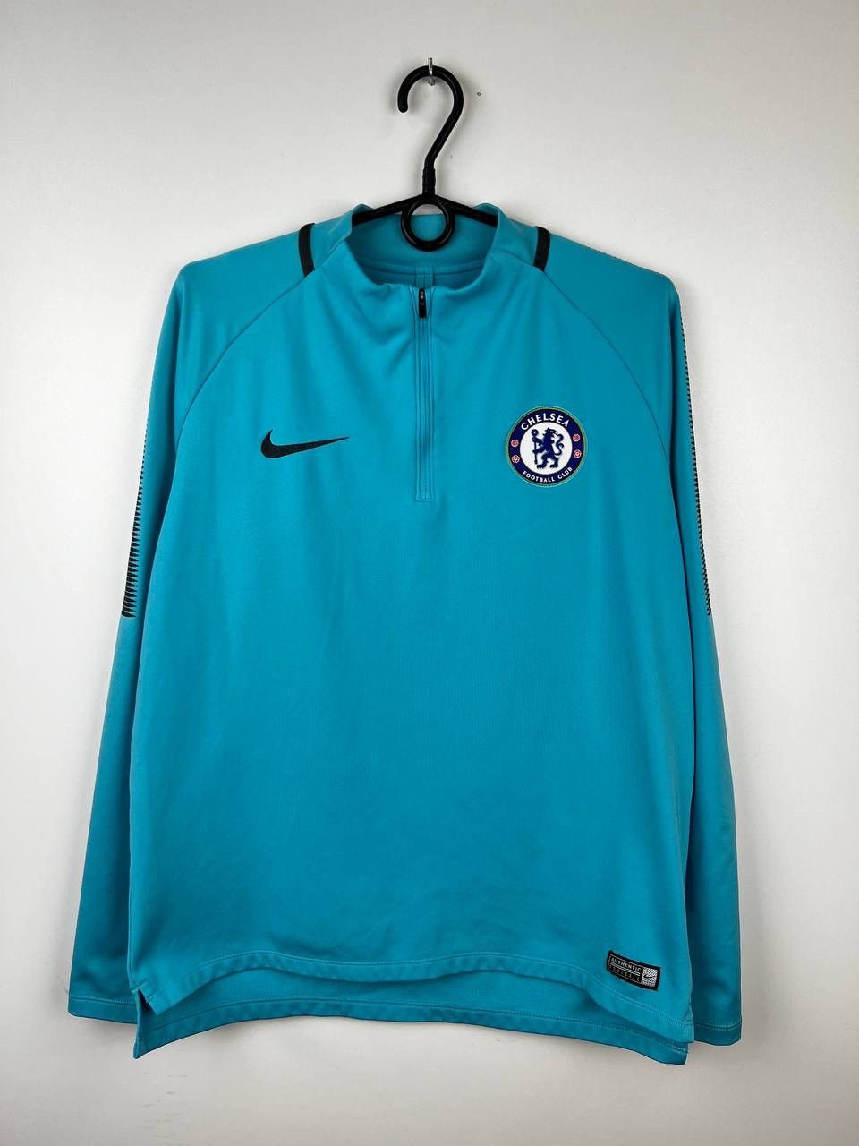Vintage Chelsea Nike Football 1/4 zip sweatshirt size M Size US M / EU 48-50 / 2 - 1 Thumbnail