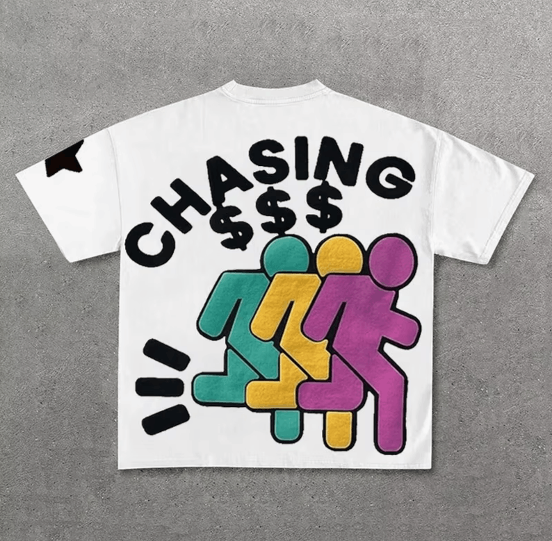 Japanese Brand Hip-hop Round Neck Pure Cotton T-shirts Size US M / EU 48-50 / 2 - 2 Thumbnail